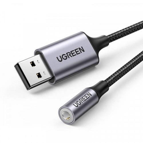 Звукова карта UGREEN CM477 USB Чорний (11664620) - фото 2