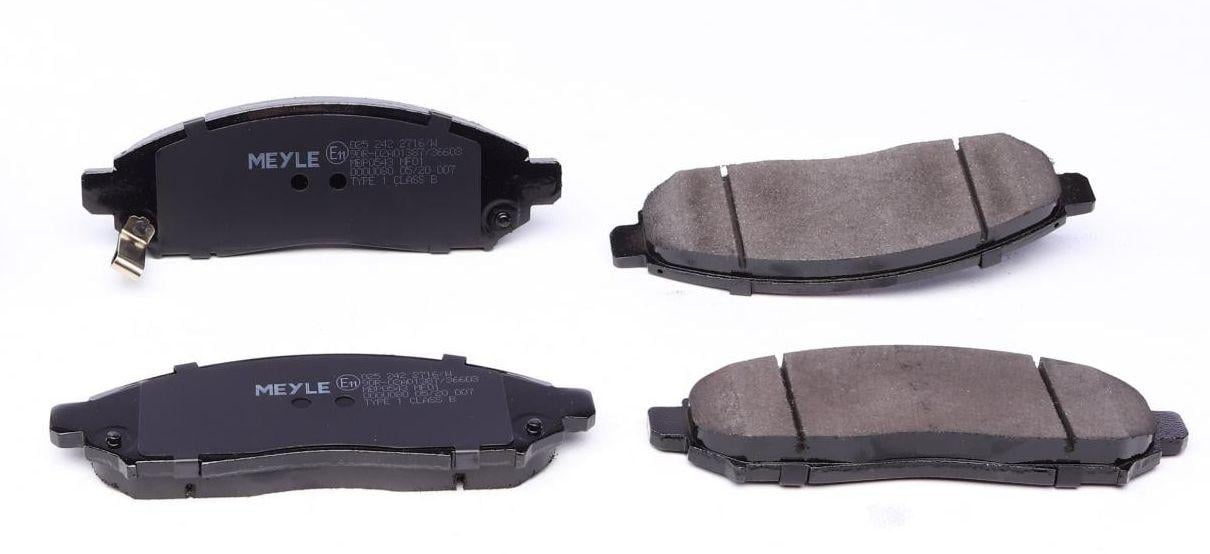 Колодки гальмівні передні Meyle для Nissan NP300 Navara/Pathfinder III 05- (025 242 2716/W)