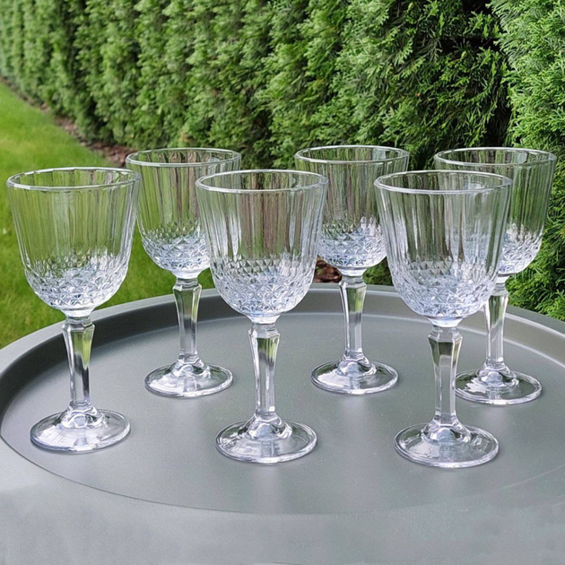 Набір келихів для червоного вина F205 6 шт. 250 мл Прозорий (102-281)