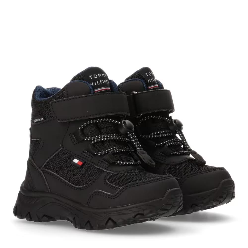 Ботинки зимние для мальчика Tommy Hilfiger T1X5-33710-1492999 р. 22 14 см Черный (4366000405) Ботинки зимние для мальчика Tommy Hilfiger T1X5-33710-1492999 р. 22 14 см Черный (4366000405)