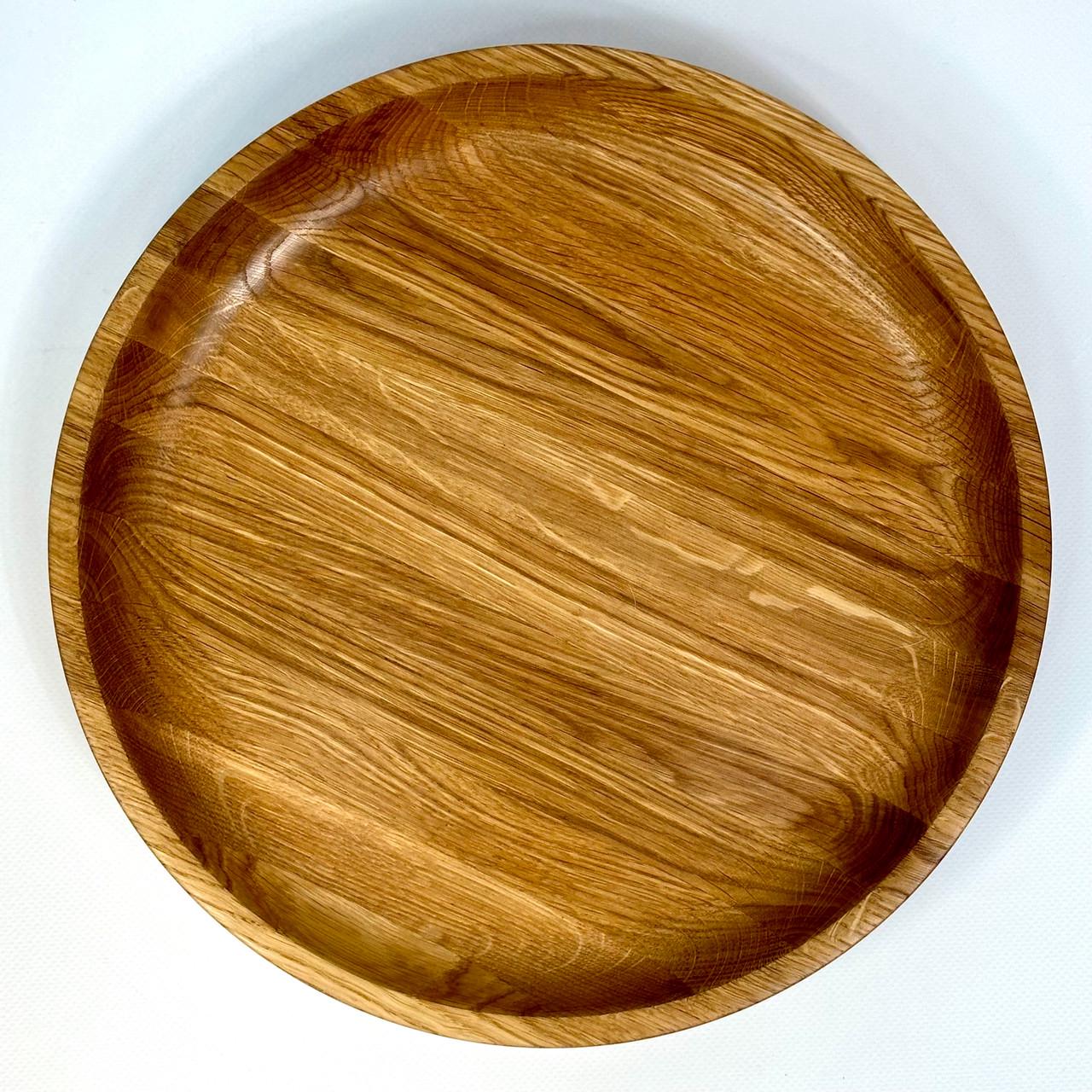 Тарілка дерев'яна 30 см (DS9) - фото 5 Тарілка дерев'яна 30 см (DS9) - фото 5