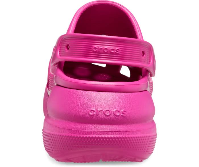 Сабо на платформе Crocs Classic Crush р. W7/EUR 37-38 Fuchsia Fun (9159387) - фото 6