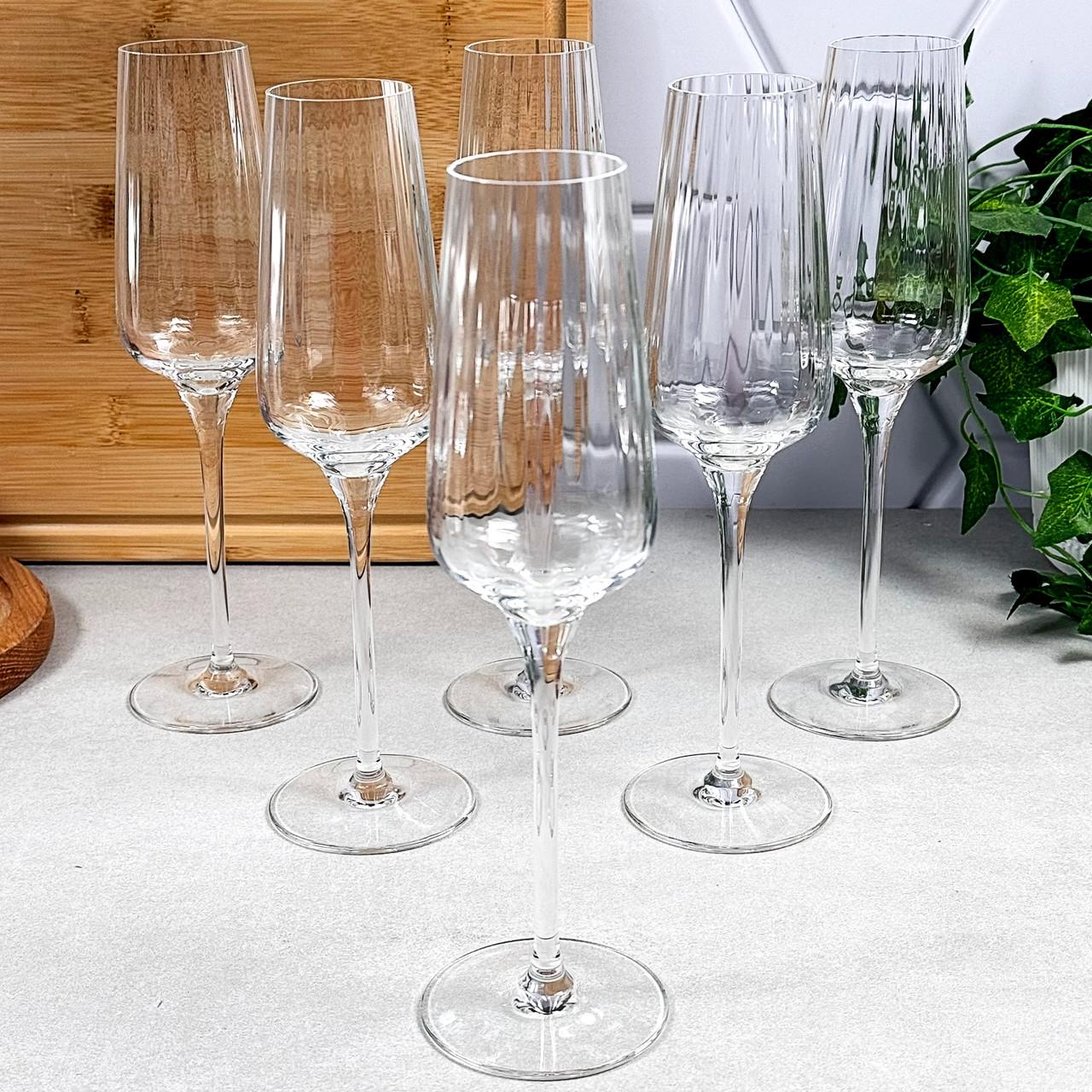 Келихи для шампанського Chef&Sommelier Symetrie V2697 6 шт. 210 мл