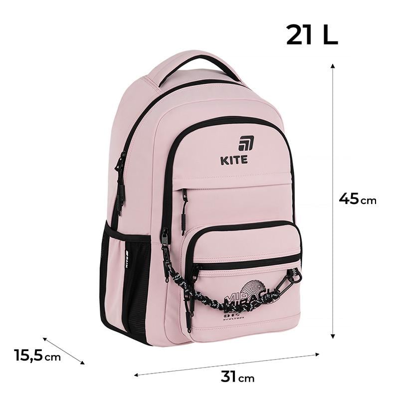 ᐉ Рюкзак KITE Education teens Miracle спинка 45 см (K26-1019L-1
