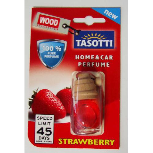 Ароматизатор пробковый на зеркало Tasotti/серия "Wood" Strawberry 7 мл
