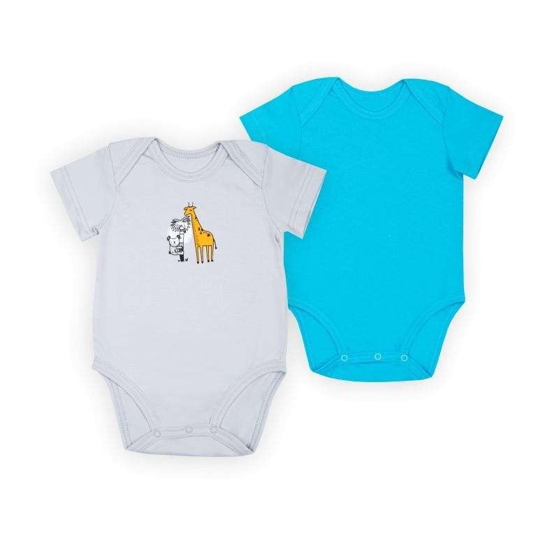 Боди детское для мальчика GABBI BD-24-11 2 шт. 80 см Голубой (13993)