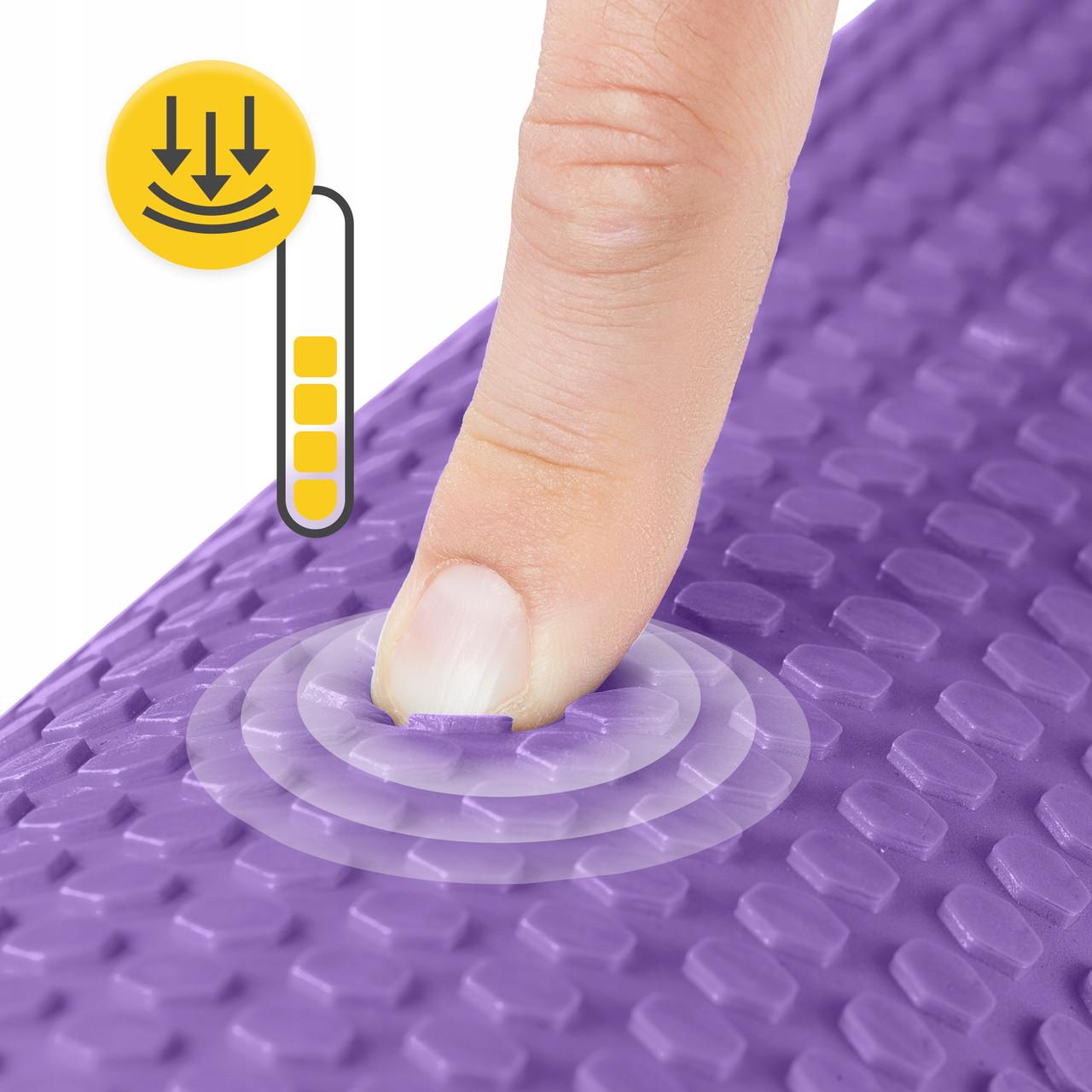 Масажний ролик 4fizjo CARE+ EVA 60x15 см Purple (P-5907739314390) - фото 4 Масажний ролик 4fizjo CARE+ EVA 60x15 см Purple (P-5907739314390) - фото 4