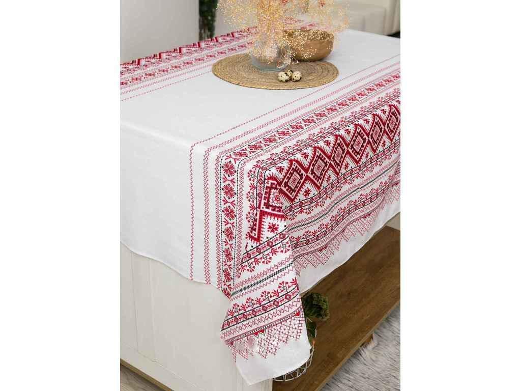 Скатерть Платки-Опт Каравай 1,5x1,1 м льняная (928425)