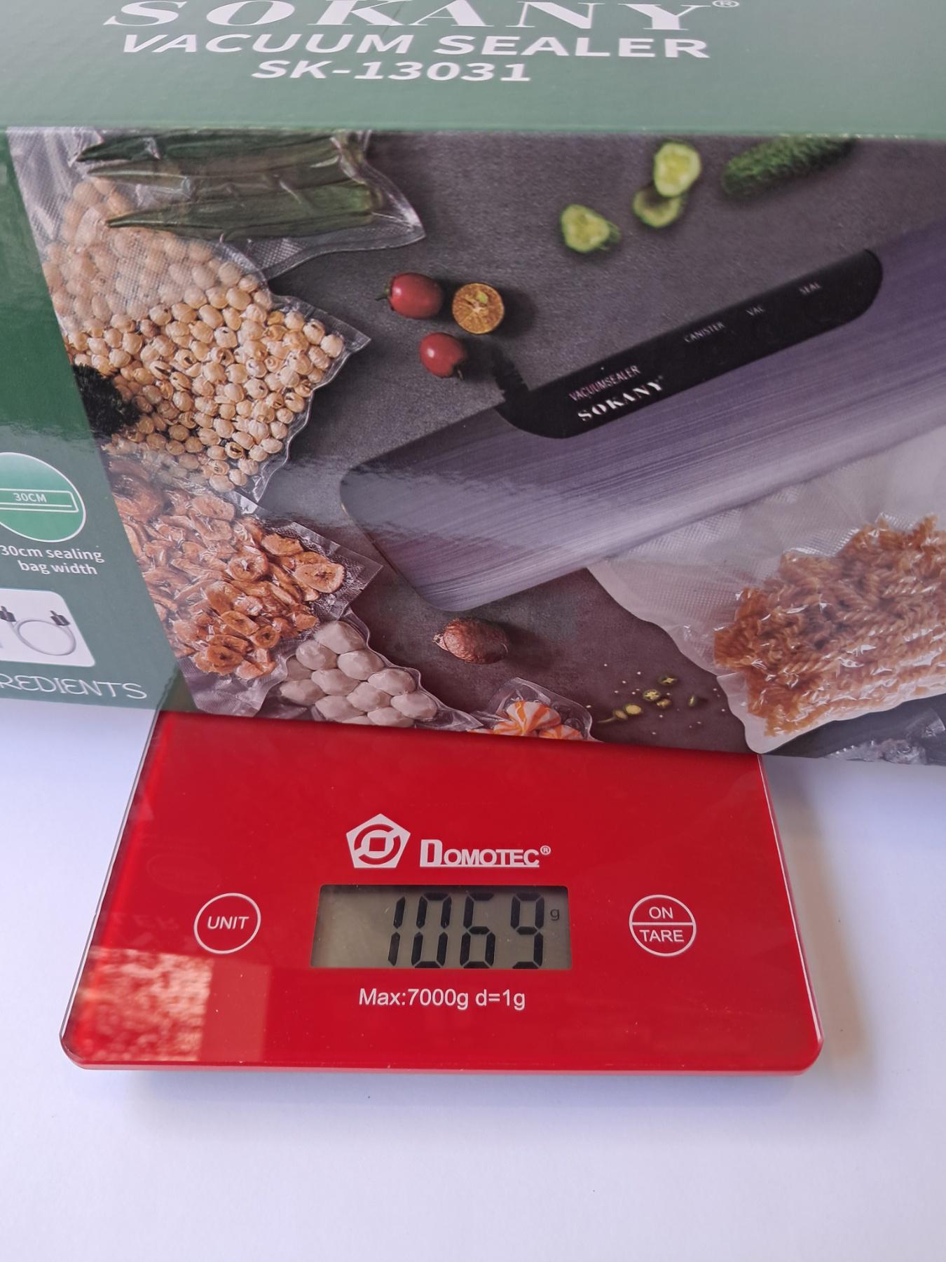 Пакувальник вакуумний Socany 140 Вт Сірий (SC-13031) - фото 8