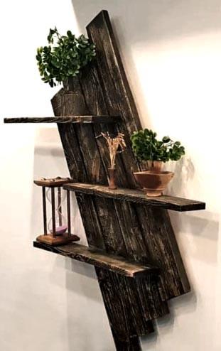 Полка для ванной из дерева Штадкиль Мокко (ВНП/015010)