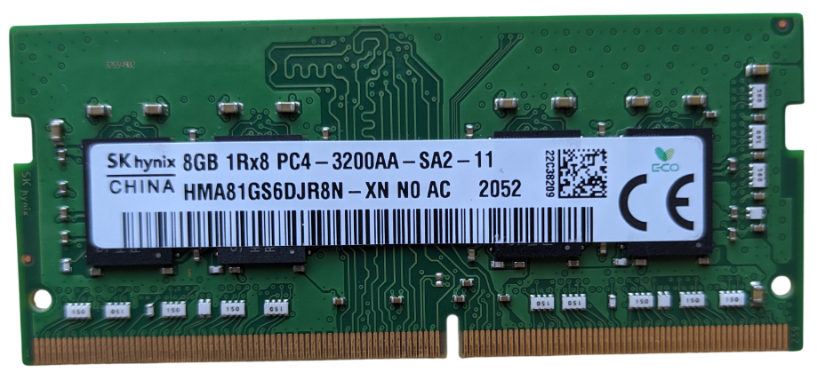 Оперативная память для ноутбука 8 GB DDR4 3200MHz SO-DIMM SK hynix (3988162628)