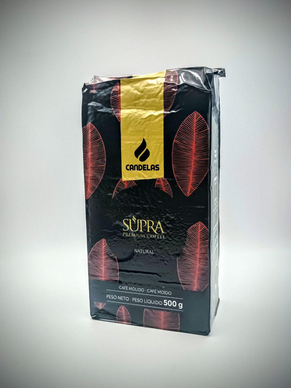 Кава Candelas Supra Premium мелена 500 г (27777829)