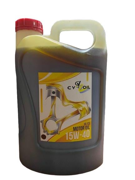 Масло минеральное 15W-40 5 л СV OIL SF/CD (8526855)
