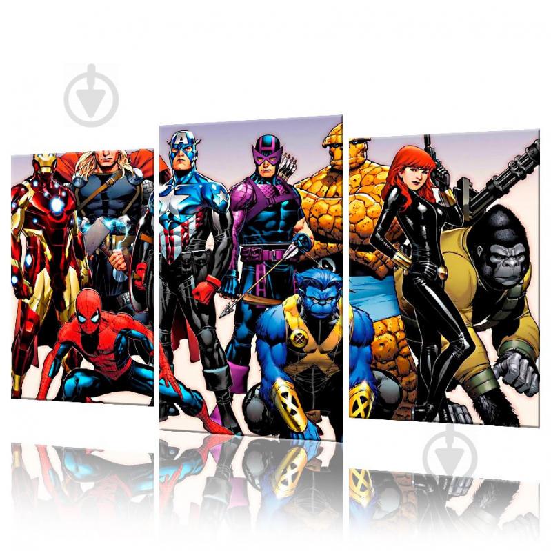 Модульная картина Марвел ADFM0004 размер 120 х 180 см