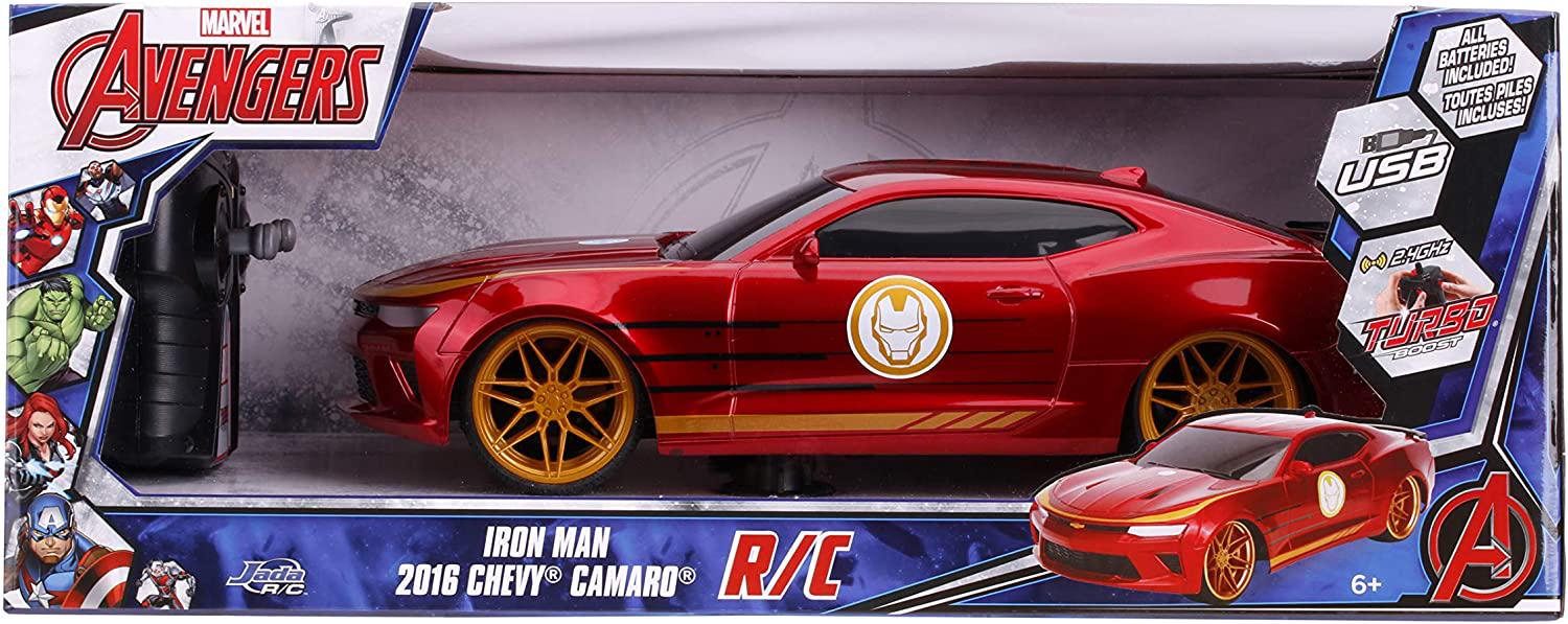 Машина Железного человека на пульте управления Jada Toys Hollywood Rides Iron Man Camaro - фото 6