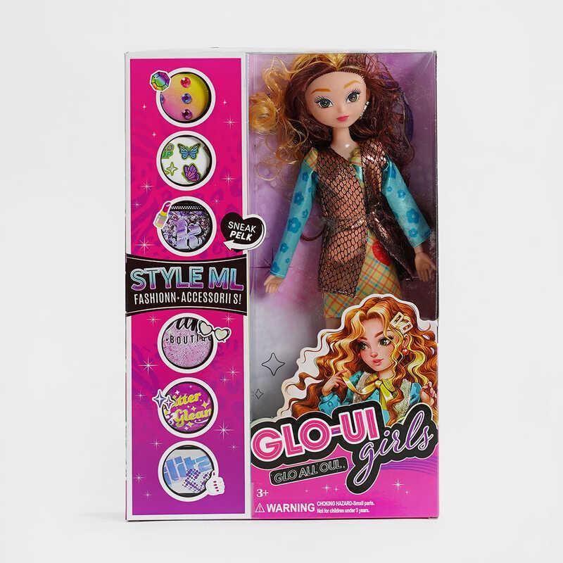 Лялька-модниця TK Group Glo-ui girls аксесуари зріст 29 см (TK708)