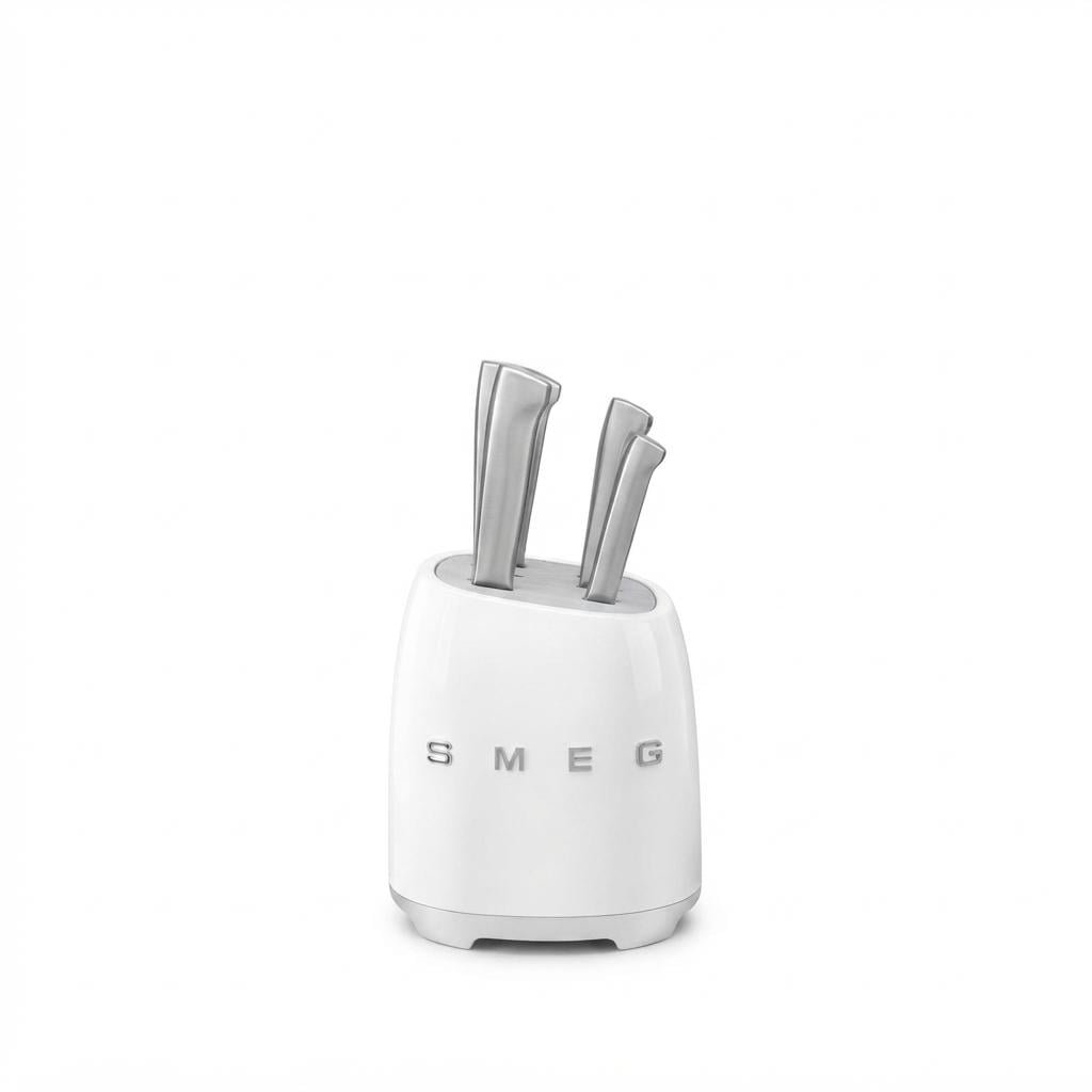 Набір ножів SMEG Italy 7 пр. Білий (2185638699)