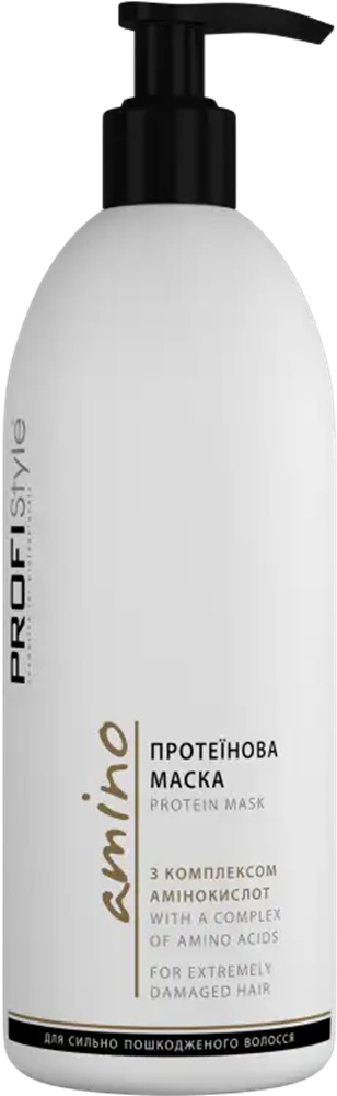 Маска для волосся Вікі ProfiStyle протеїнова з комплексом амінокислот 500 мл (18002) Маска для волосся Вікі ProfiStyle протеїнова з комплексом амінокислот 500 мл (18002)