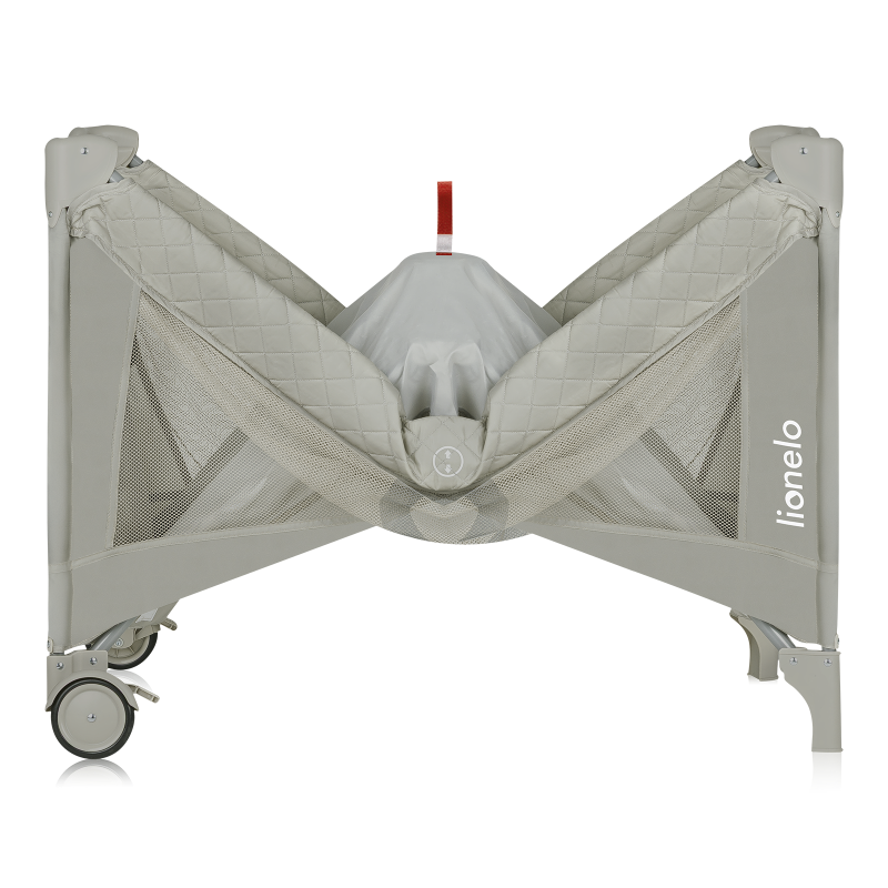 Кроватка-манеж Lionelo FLOWER Cappuccino - фото 4 Кроватка-манеж Lionelo FLOWER Cappuccino - фото 4