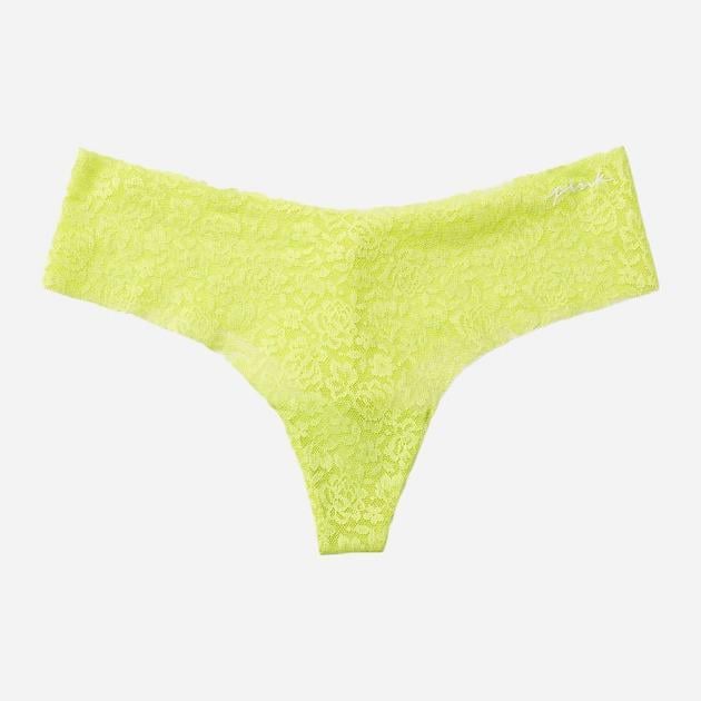 Трусики бесшовные Victoria's Secret Pink No-show Soft Lace Thong S Желтый (26653750) Трусики бесшовные Victoria's Secret Pink No-show Soft Lace Thong S Желтый (26653750)