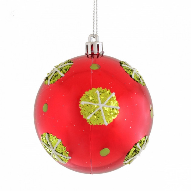 Игрушка на елку Роджерси 8 см Малиновый (TY-5-R-413)