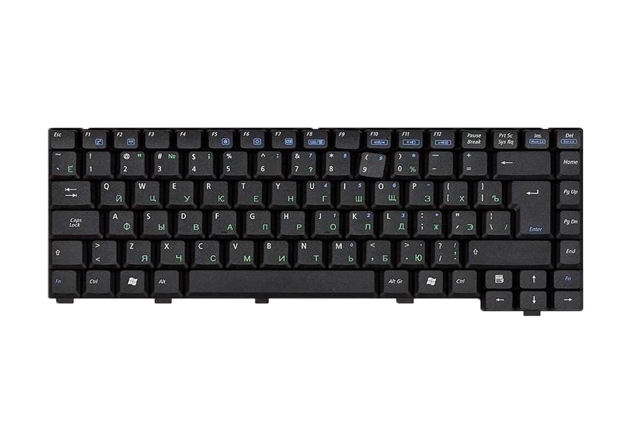 Клавіатура для ноутбука Asus A6000 A6000U матова (04GNA51KRUS1)