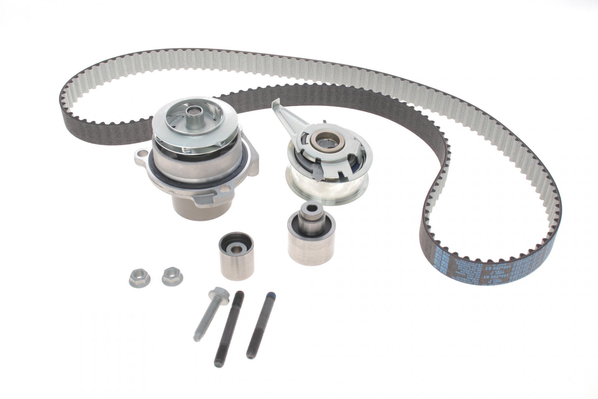 Комплект ГРМ с помпой VW T6/Golf/Caddy/Passat/Skoda/Seat/Audi 1.6TDI/2.0TDI 12- 145x25 PA1360-8 (KP1360-1 GRAF)