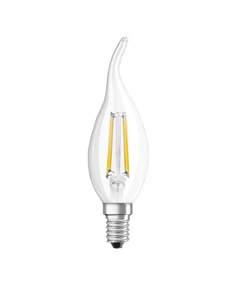 Лампа светодиодная Osram 4058075434226 LED CL BA E14 1x4W 2700K 470Lm IP20 (36693471)