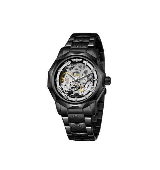 Наручний годинник Forsining 8249 All Black Наручний годинник Forsining 8249 All Black