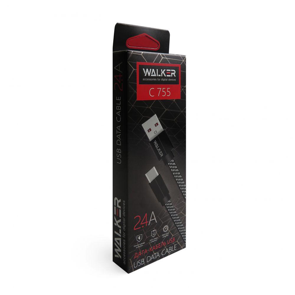 Кабель USB Walker C755 Micro Black (731) - фото 3 Кабель USB Walker C755 Micro Black (731) - фото 3