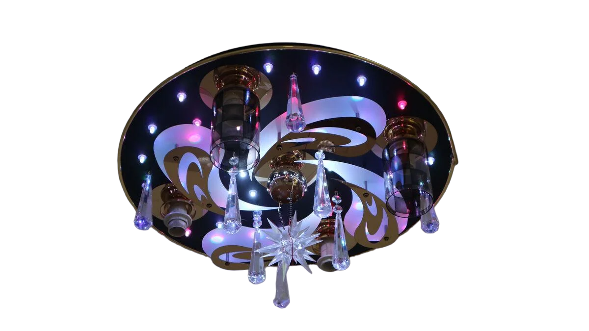 Люстра с подсветкой Valeso V 70037-4 1А-500 Космос на 5 лампочек