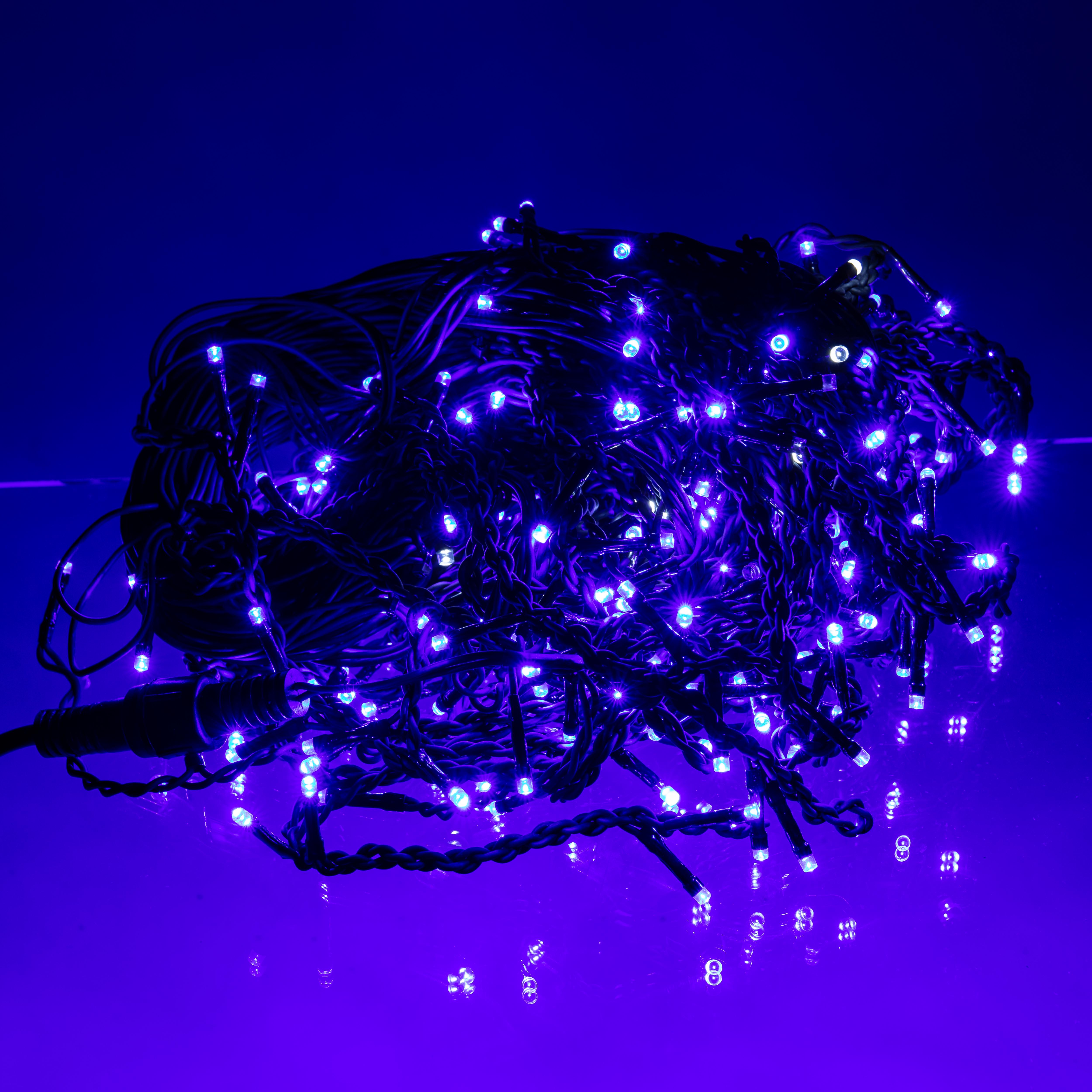 Гірлянда вулична Бахрома 335 LED від мережі 20 м Синій (21-107-20MBBL) - фото 2 Гірлянда вулична Бахрома 335 LED від мережі 20 м Синій (21-107-20MBBL) - фото 2