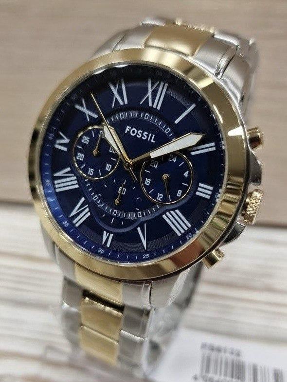 Наручные часы мужские Fossil Grant Chronograph FS6132 (2857318211)