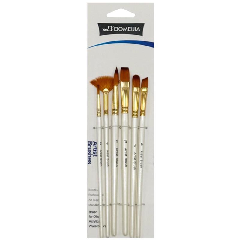 Набор кистей художественных BOMEIJIA Artist Brush 6 шт. от 3 лет (PJ-384-B-39)
