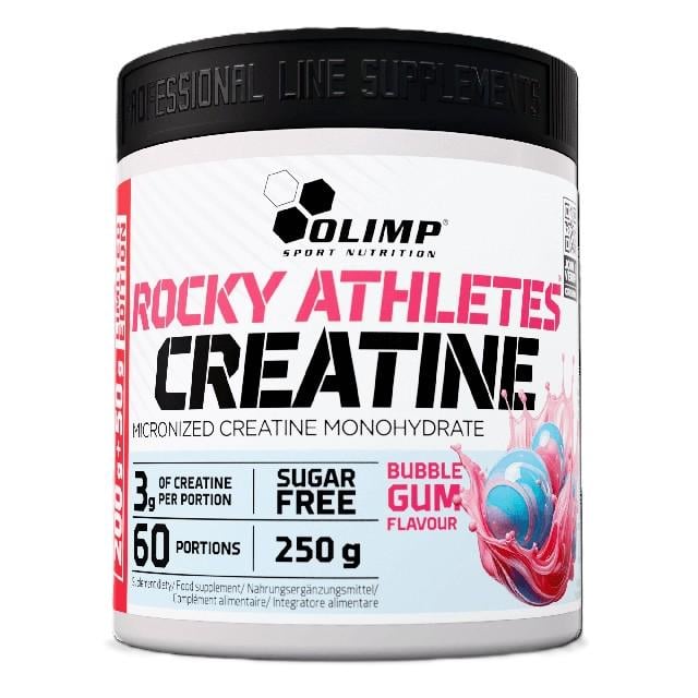 Креатин моногидрат Olimp Rocky Athletes Creatine Bubble gum 250 г Креатин моногидрат Olimp Rocky Athletes Creatine Bubble gum 250 г
