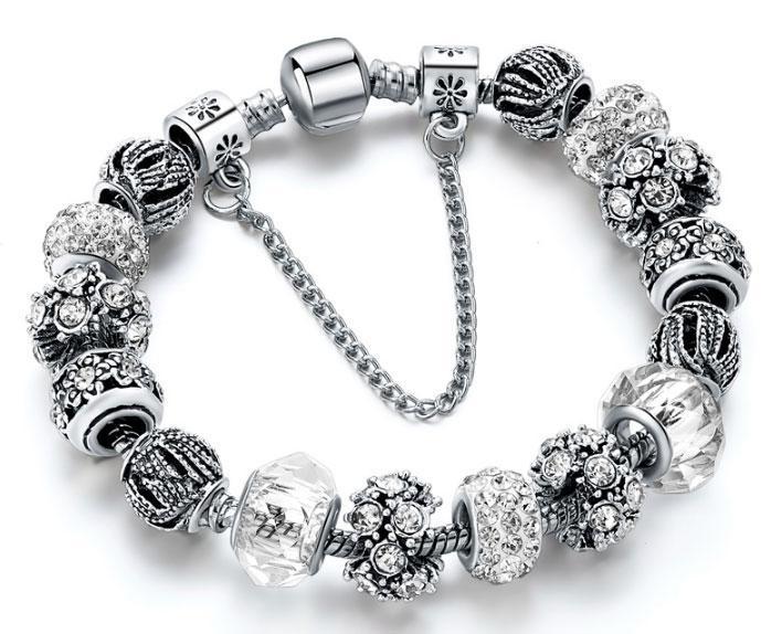 Женский браслет Primo Sharm в стиле Pandora White (805974691)