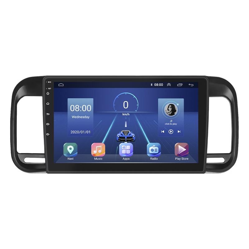 Магнитола штатная Lesko для Brilliance M2 (BS4) I 2006-2010 экран 9" 2/32Gb 4G Wi-Fi GPS Top