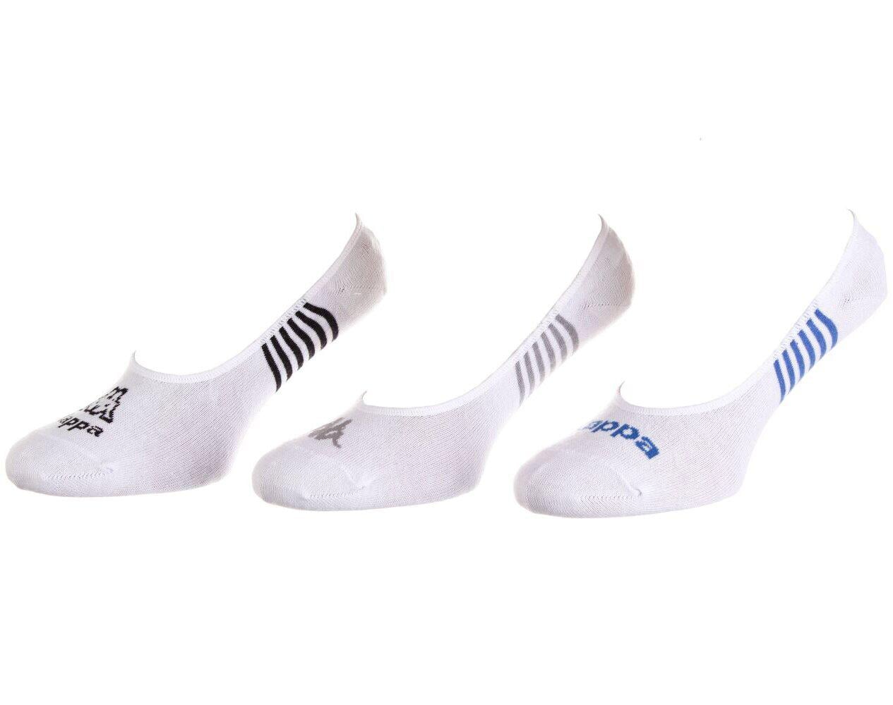 Носки Kappa 3 пары р. 43-46 White/Blue/Gray/Black (93513809-2)