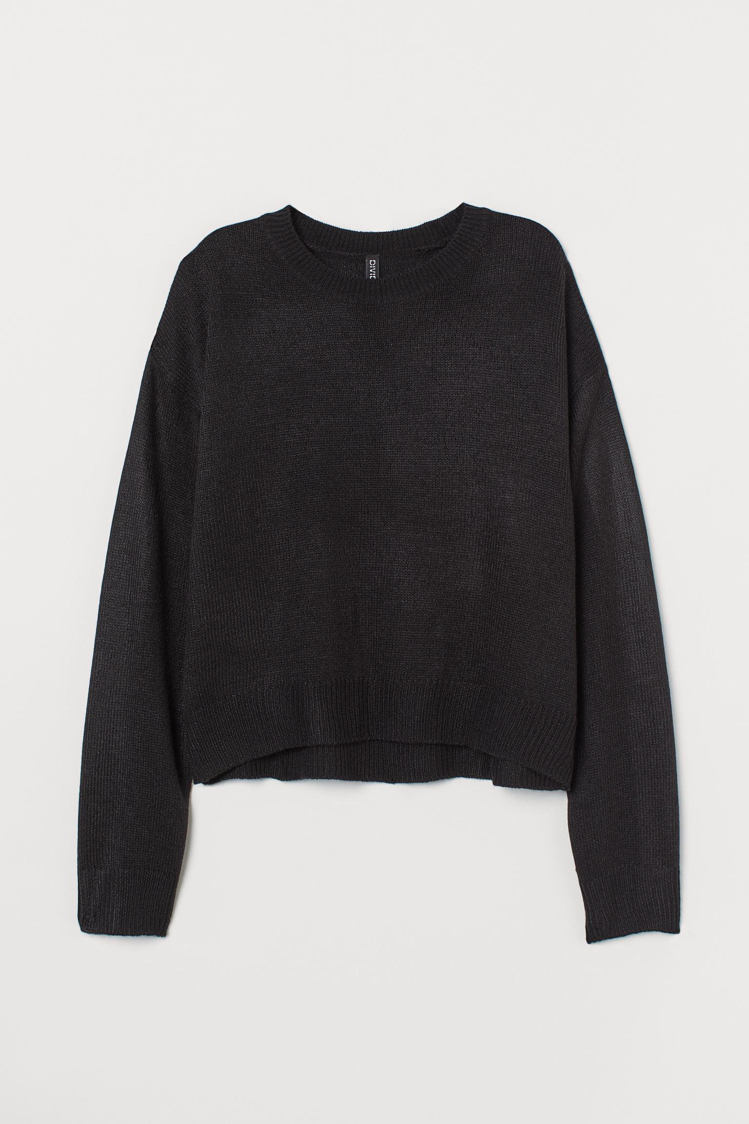 Джемпер H&M M Черный (13049025182)