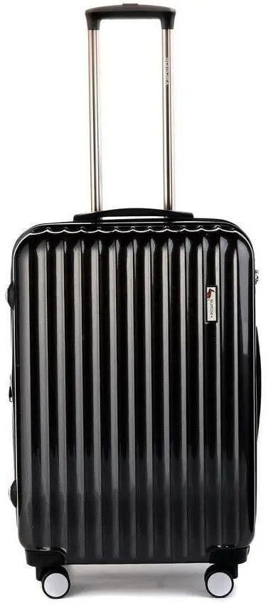 Валіза пластикова Sumdex середня 62 л Чорний (SWR-724CB)