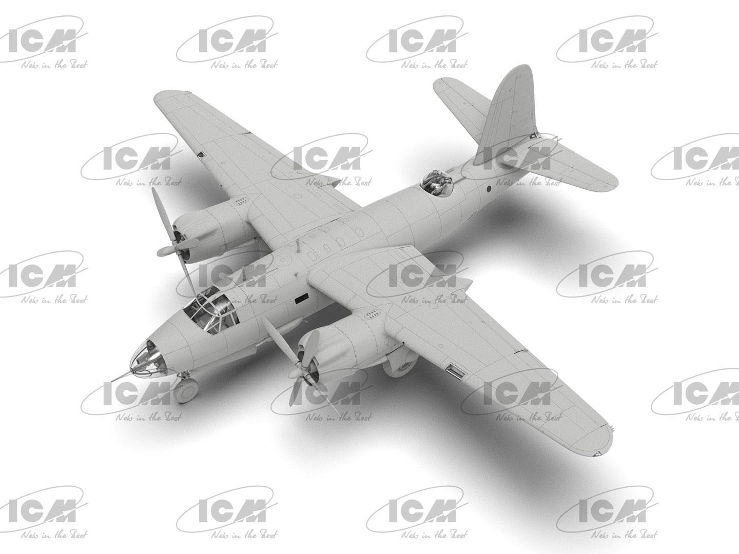 Сборная модель ICM B-26F Marauder Американский бомбардировщик 2 СВ (48325) - фото 3 Сборная модель ICM B-26F Marauder Американский бомбардировщик 2 СВ (48325) - фото 3