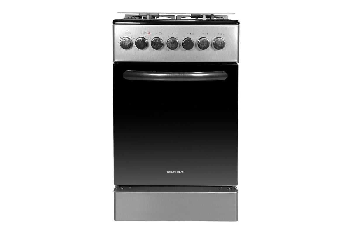 Плита газоэлектрическая FG5612DG темно-серая