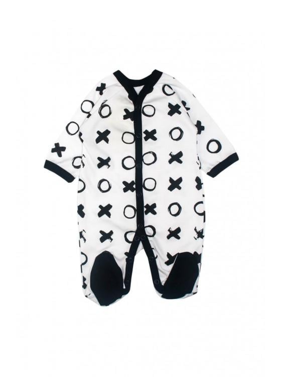 Чоловічок дитячий Hugs and kisses р. 80 Білий (1221018-80)