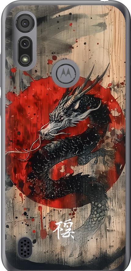 Чехол на Motorola E6i Восточный дух (6100u-2355-42517)