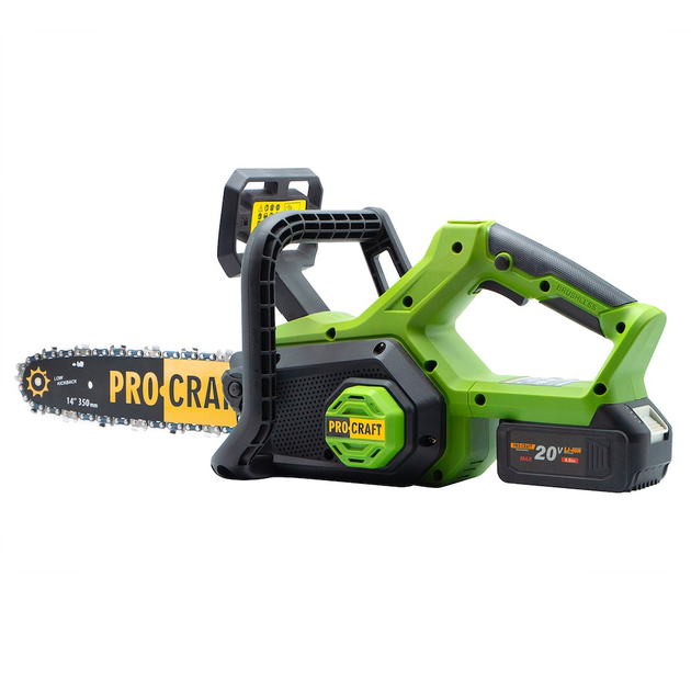 Пила цепная аккумуляторная PRO-CRAFT PKA-60 с 1 х АКБ и маслом 1 л (30477118) - фото 2