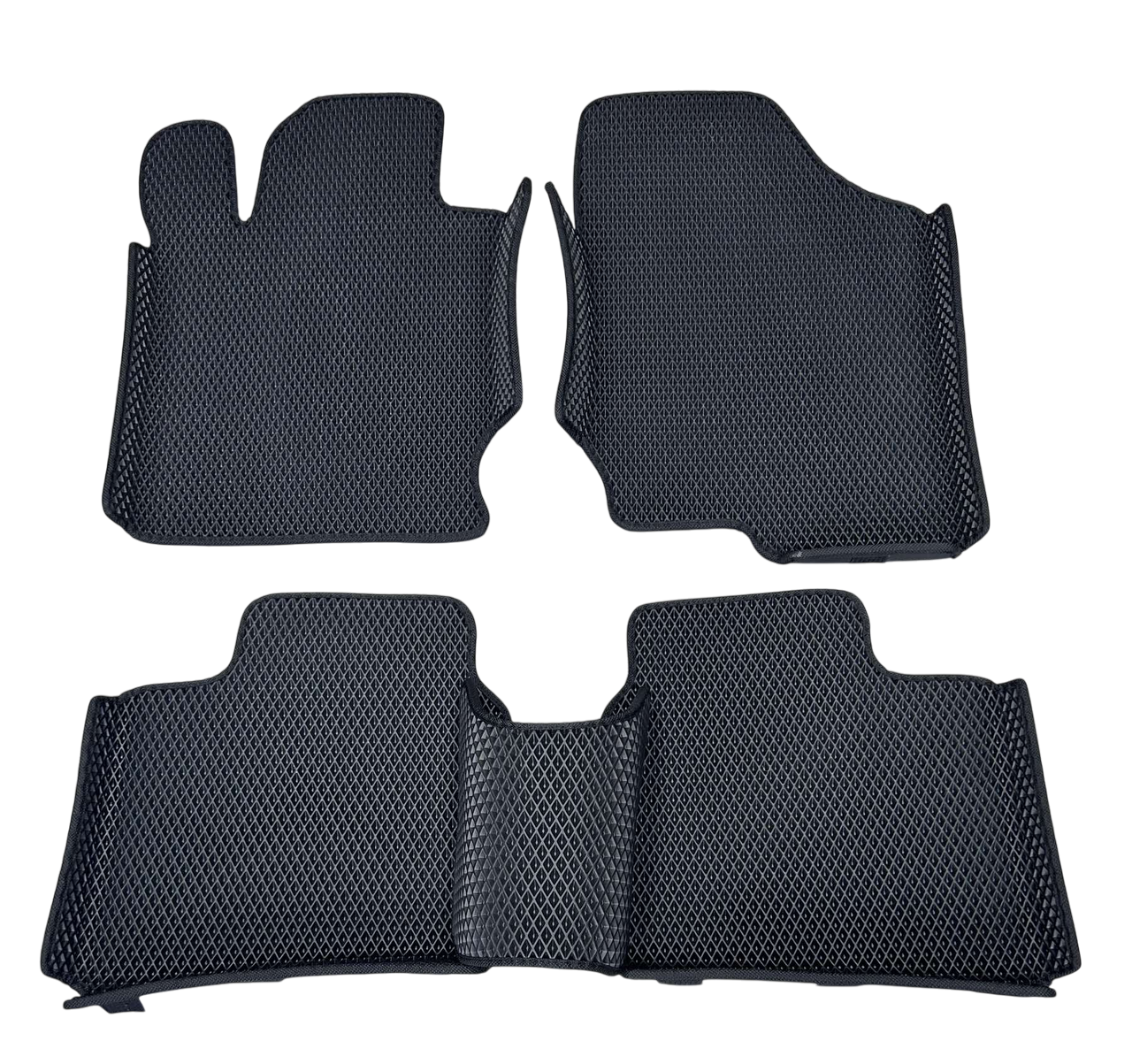 Коврики EVA с бортиками в салон для Kia Magentis 2006-2008 гг. Черный (1984984122)