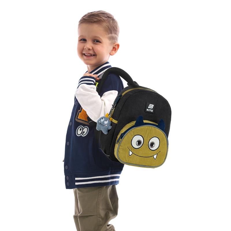 Рюкзак дитячий KITE Kids Monster (K25-2727XS-7) - фото 14 Рюкзак дитячий KITE Kids Monster (K25-2727XS-7) - фото 14