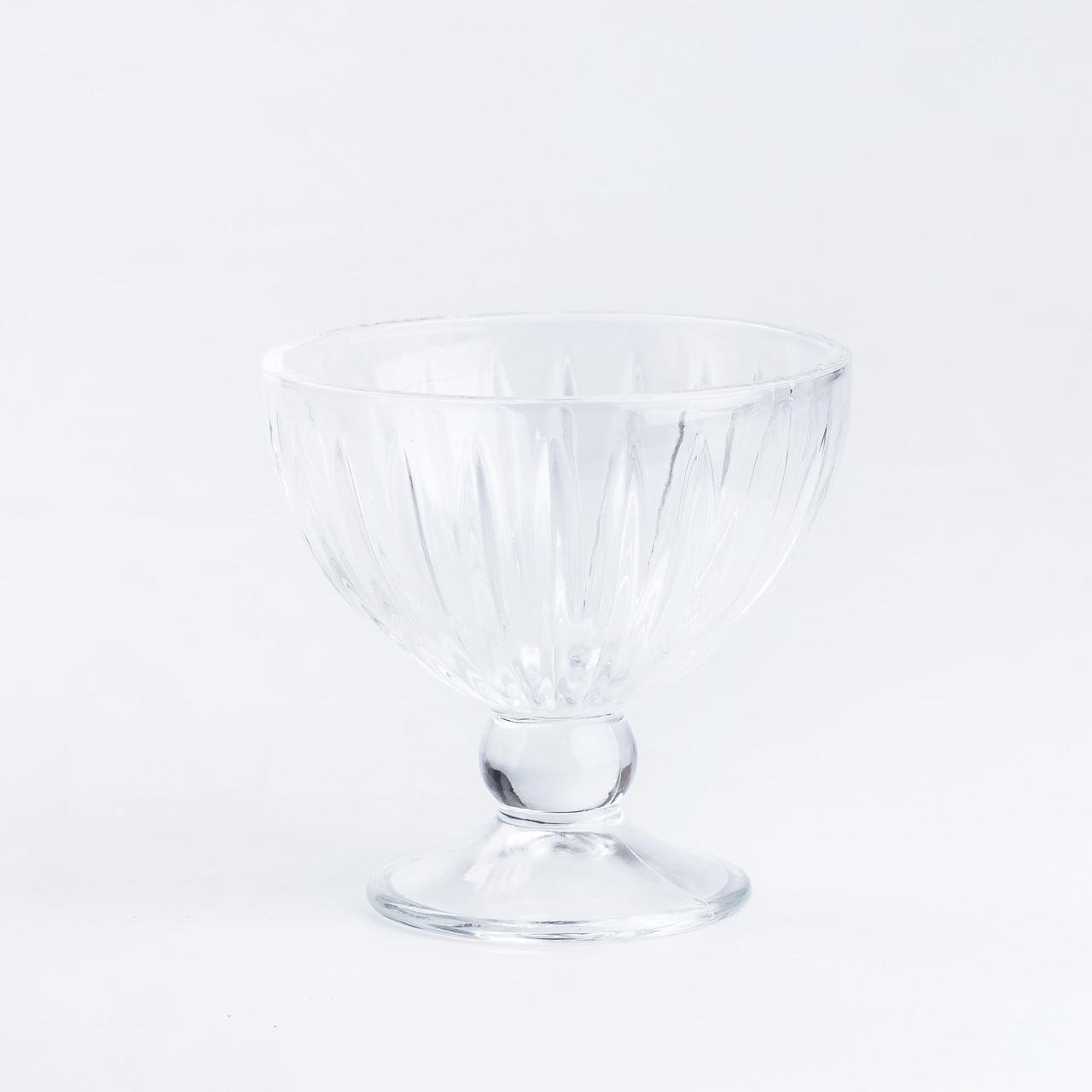 Креманка на ножке стеклянная 250 мл 6 шт. Прозрачный (4149) - фото 4 Креманка на ножке стеклянная 250 мл 6 шт. Прозрачный (4149) - фото 4