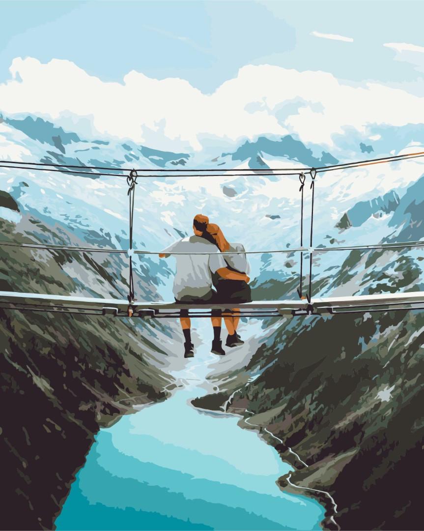 Картина за номерами Brushme Я покажу тебе світу 40х50 см (BS52864)