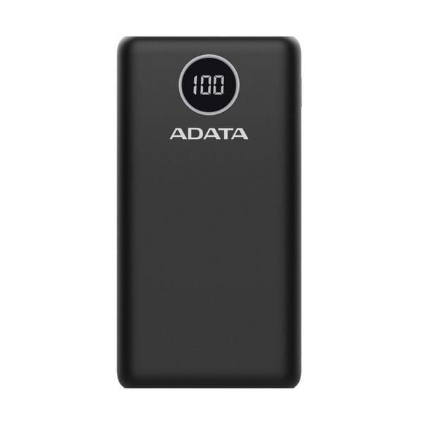 Портативное зарядное устройство A-Data P20000QCD 20000 mAh Black (9291594) - фото 1